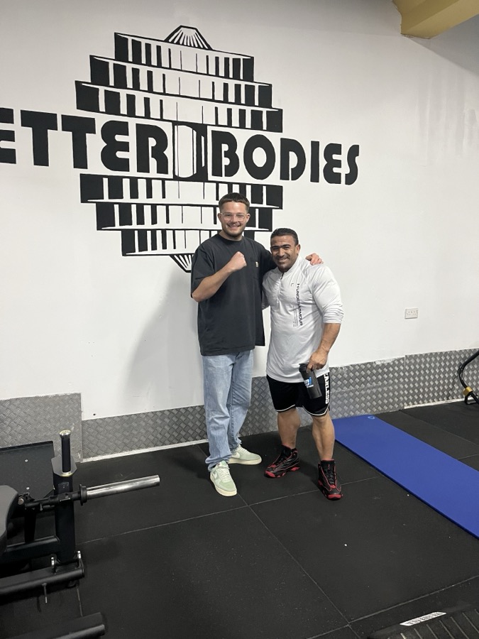 Mr Olympia Kamal Elgargni with a Patricia Studios commission